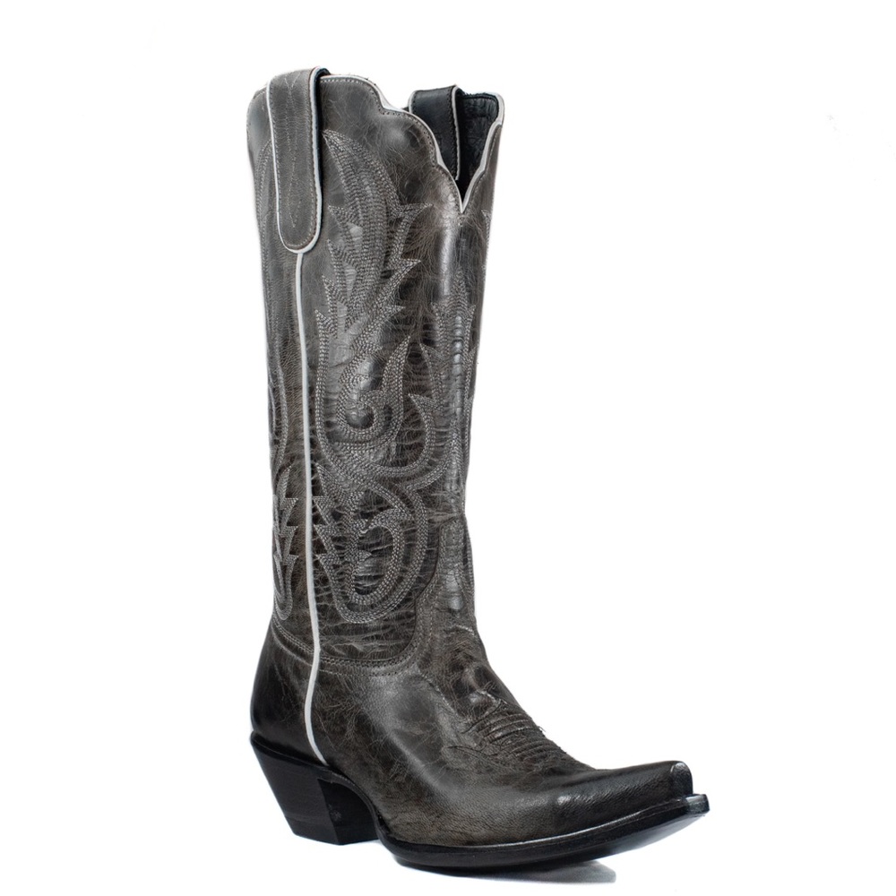 Azulado Annie Snip Toe Anthracite